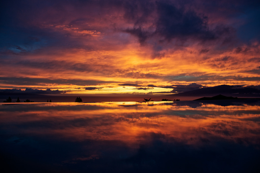 Kaanapali Sunset Reflections by Yan Pujante on 500px.com