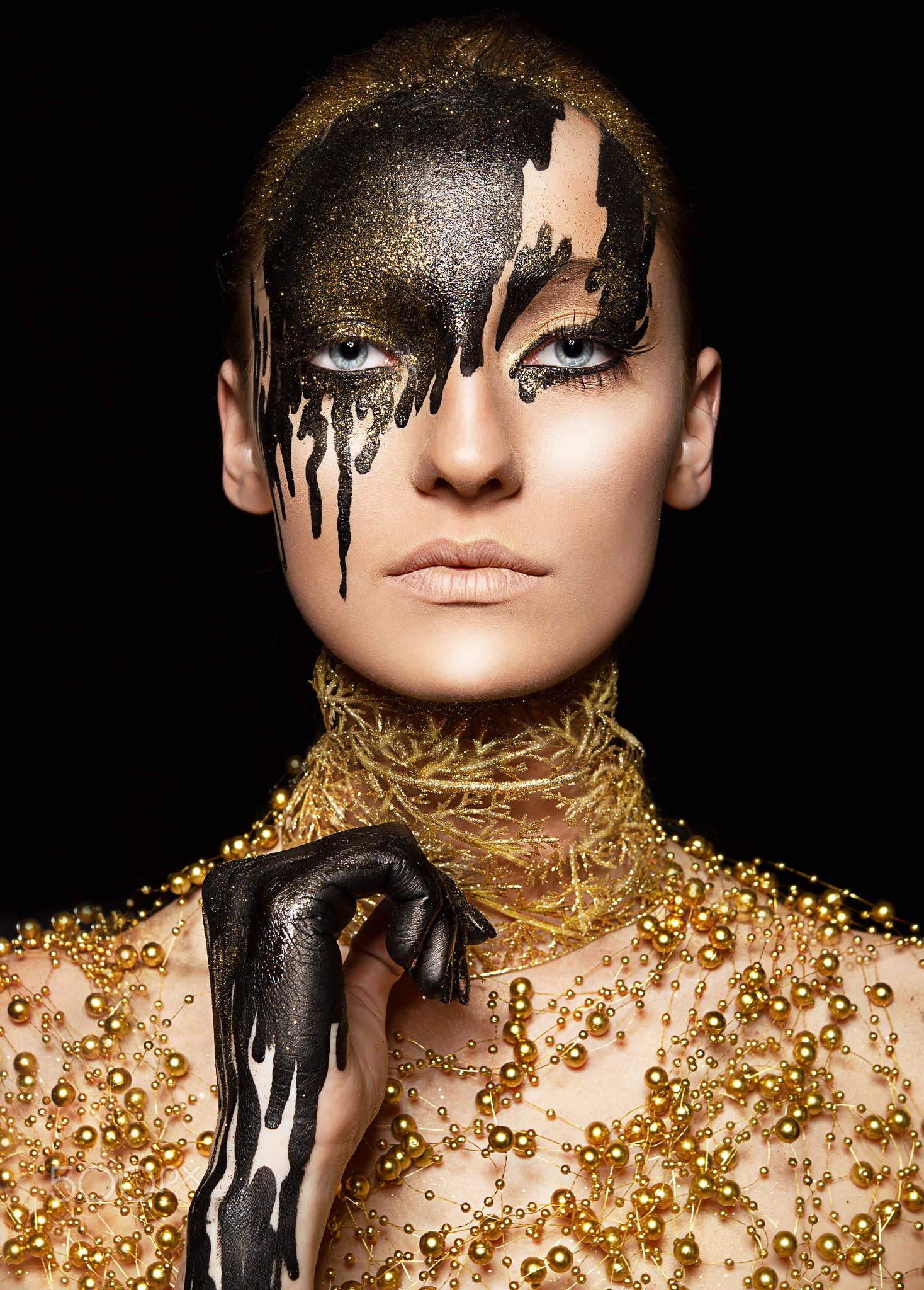 Ceremonial visage imagination