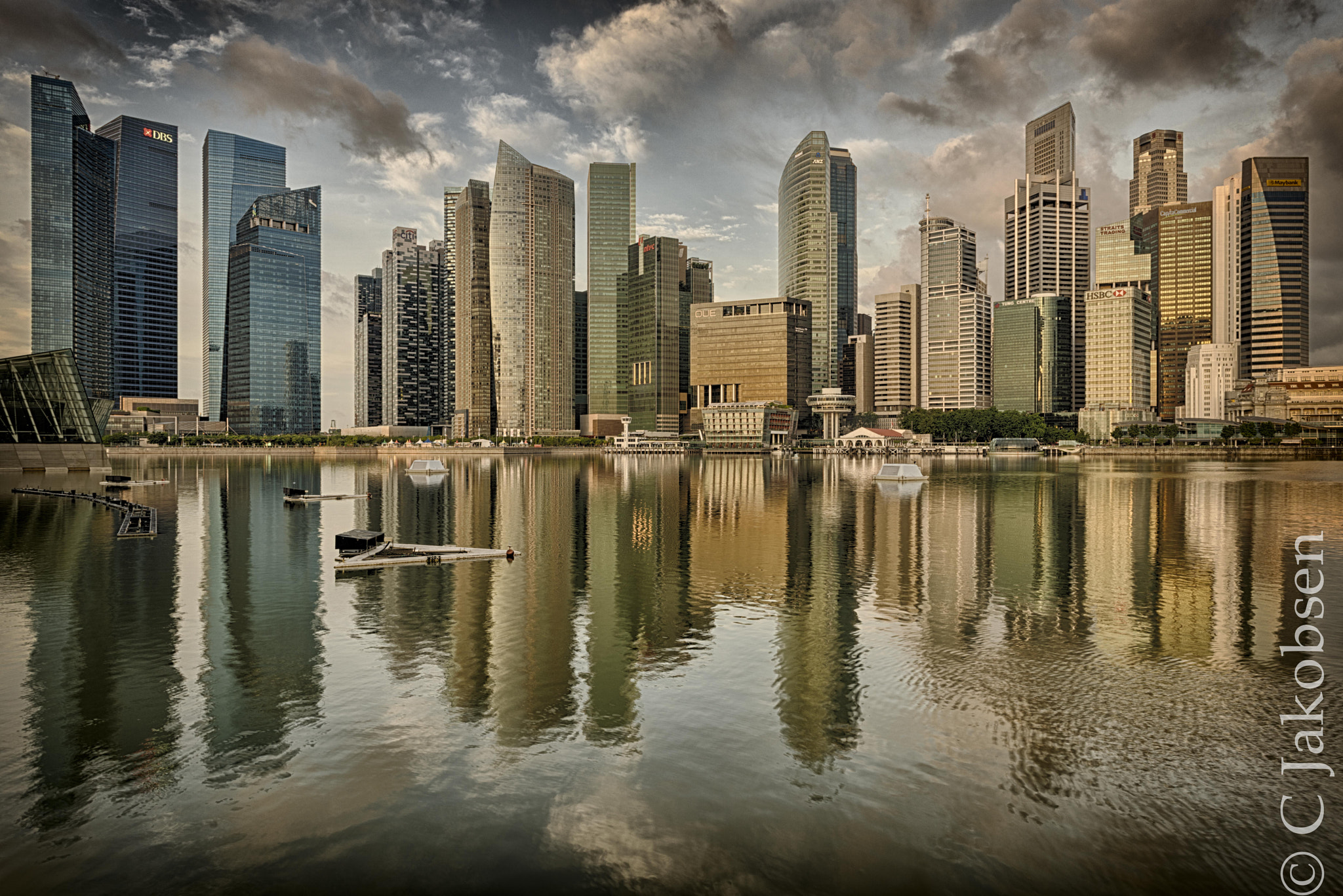 Singapore CBD Skyline