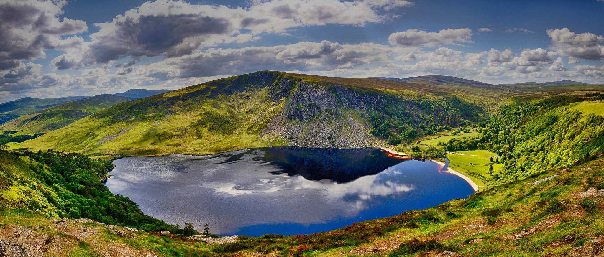 Lough Tay, Wicklow, Ireland