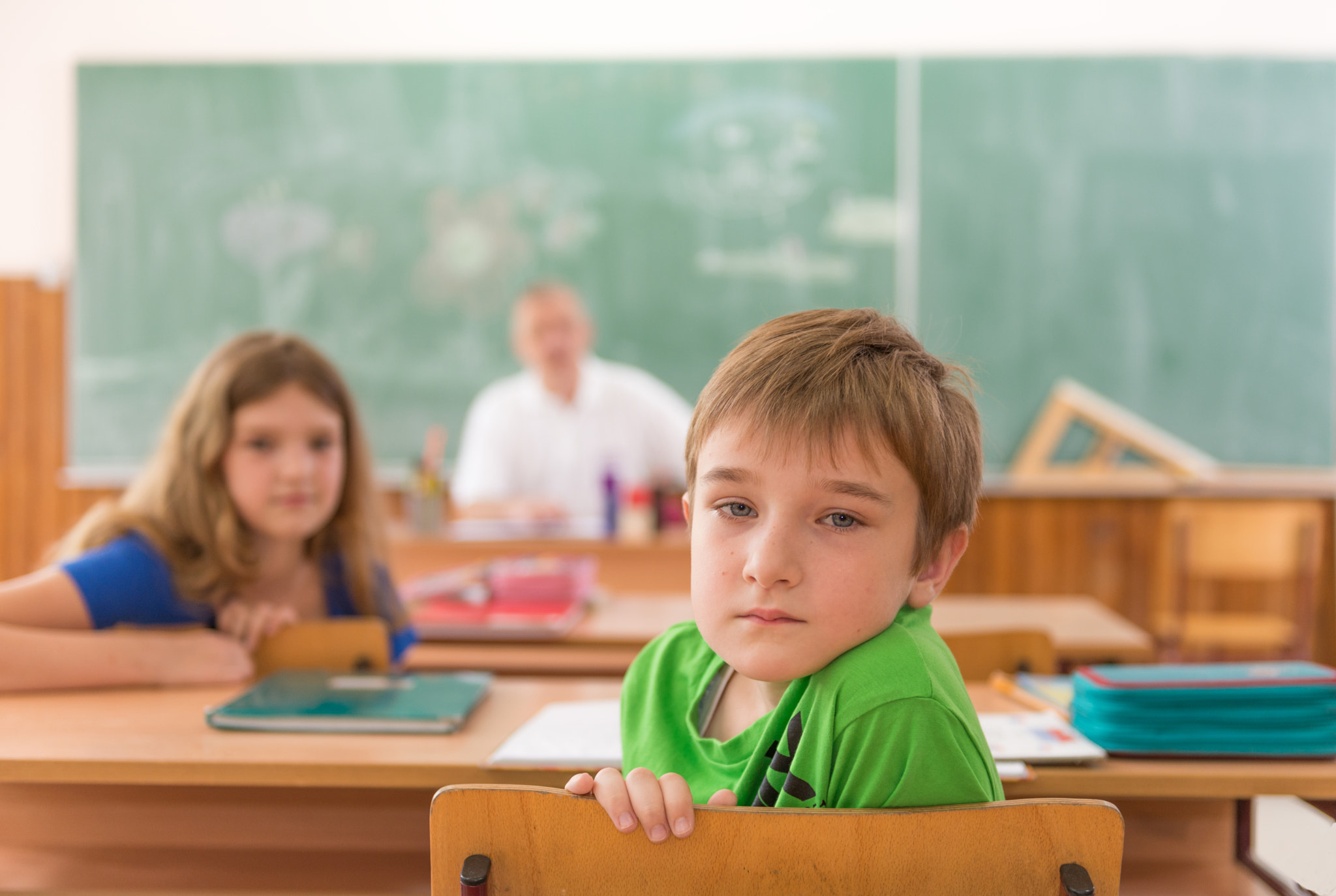 Children in the  School