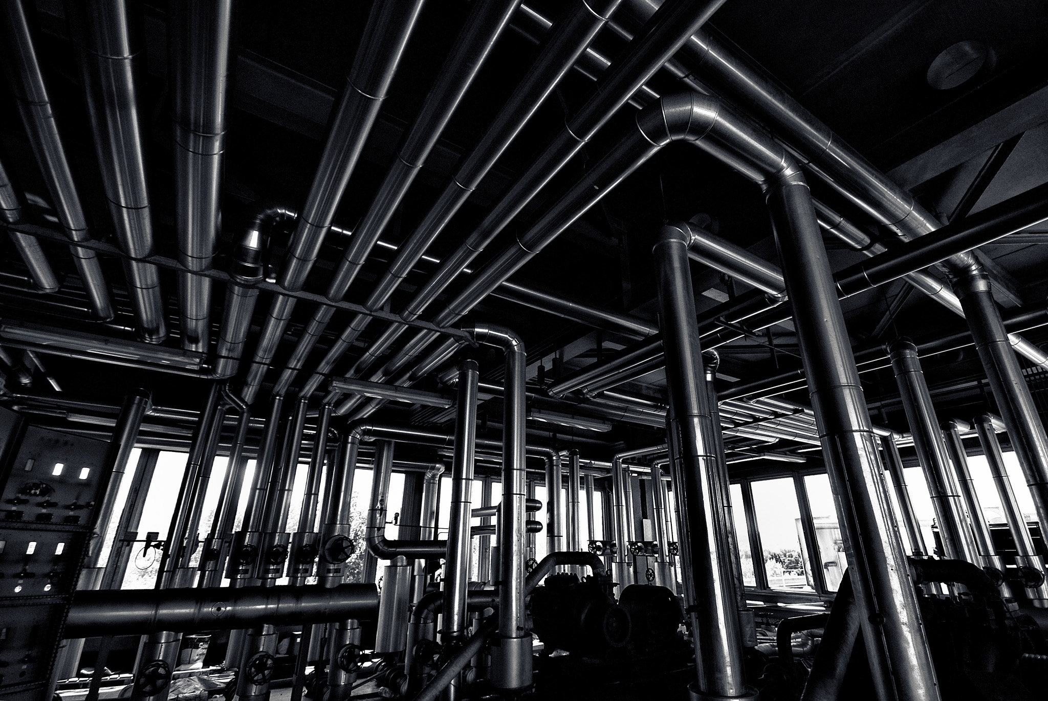 Poste BN Interior