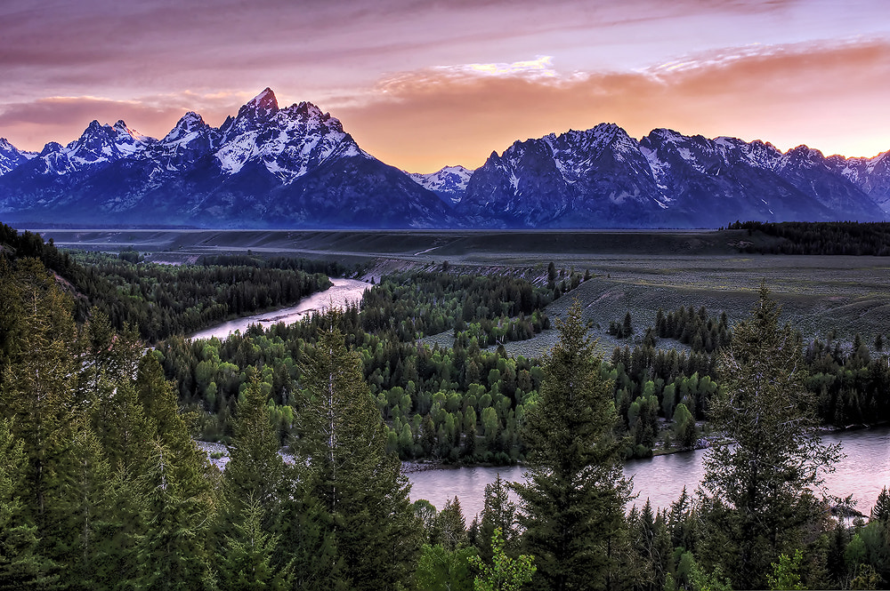 Snake River Overlook Sunset 2 by Noppawat Charoensinphon / 500px