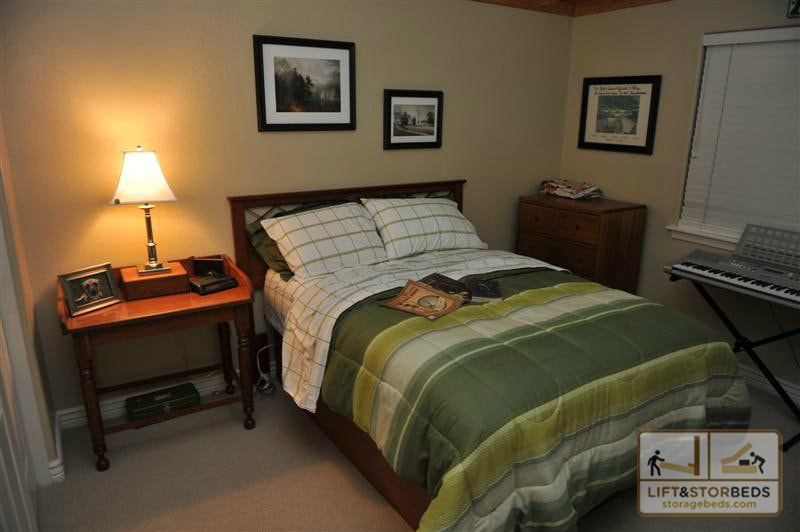 lift and stor beds platform storage bed closed