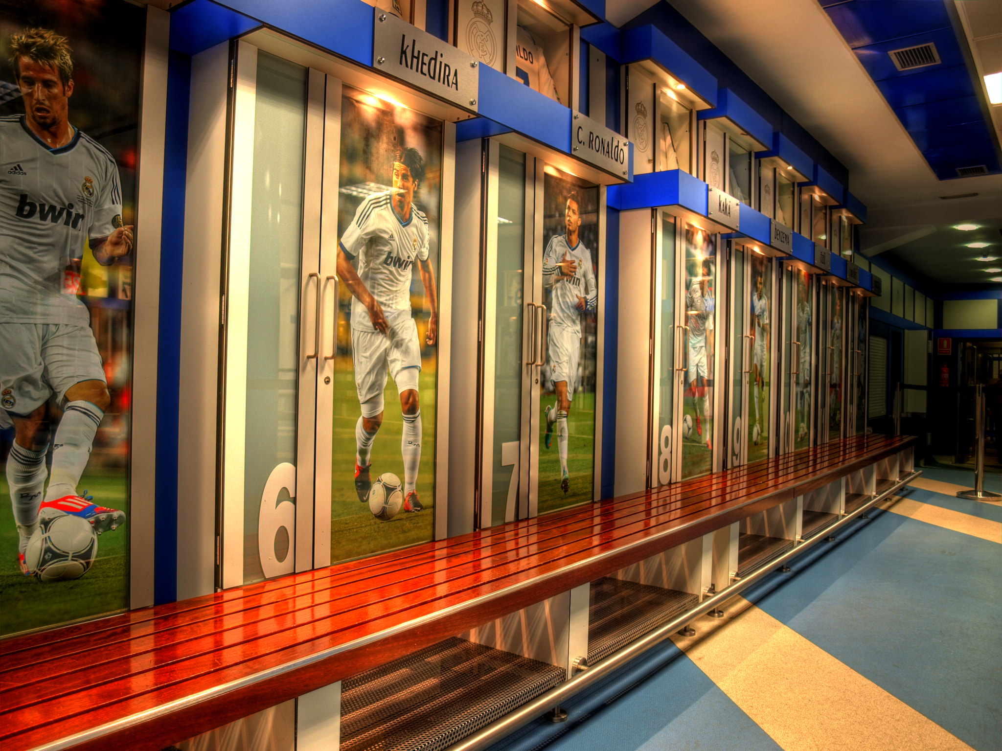 Real Madrid's Locker Room