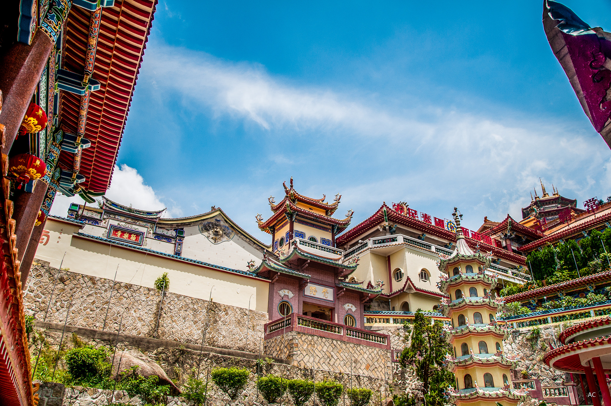 Inside Kek Lok Si Temple