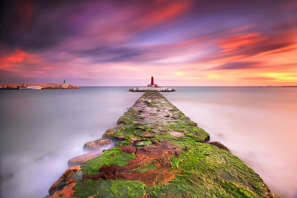 atardece en el espigon by Alfonso Bejar Manda on 500px.com