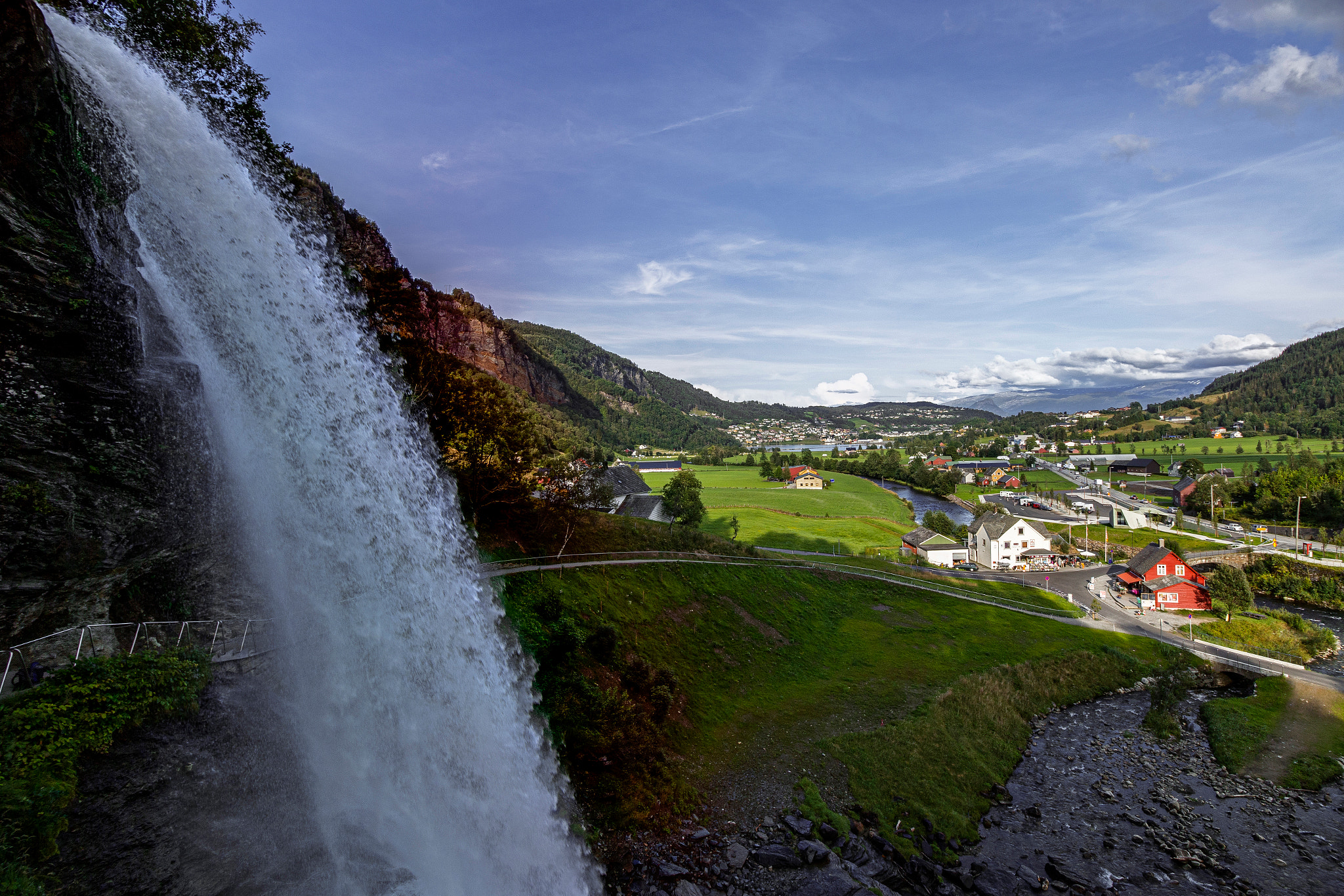 Waterfall in Norway