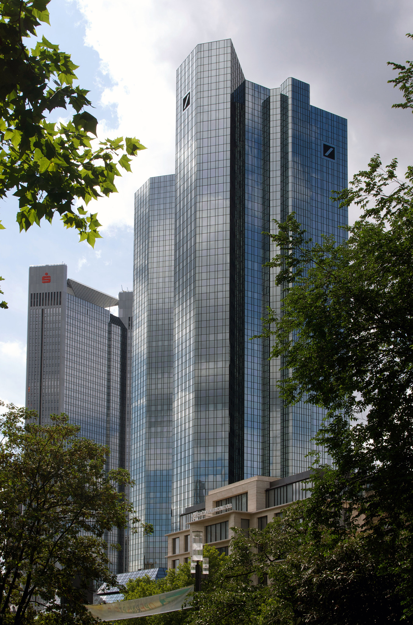 Bank towers in Frankfurt