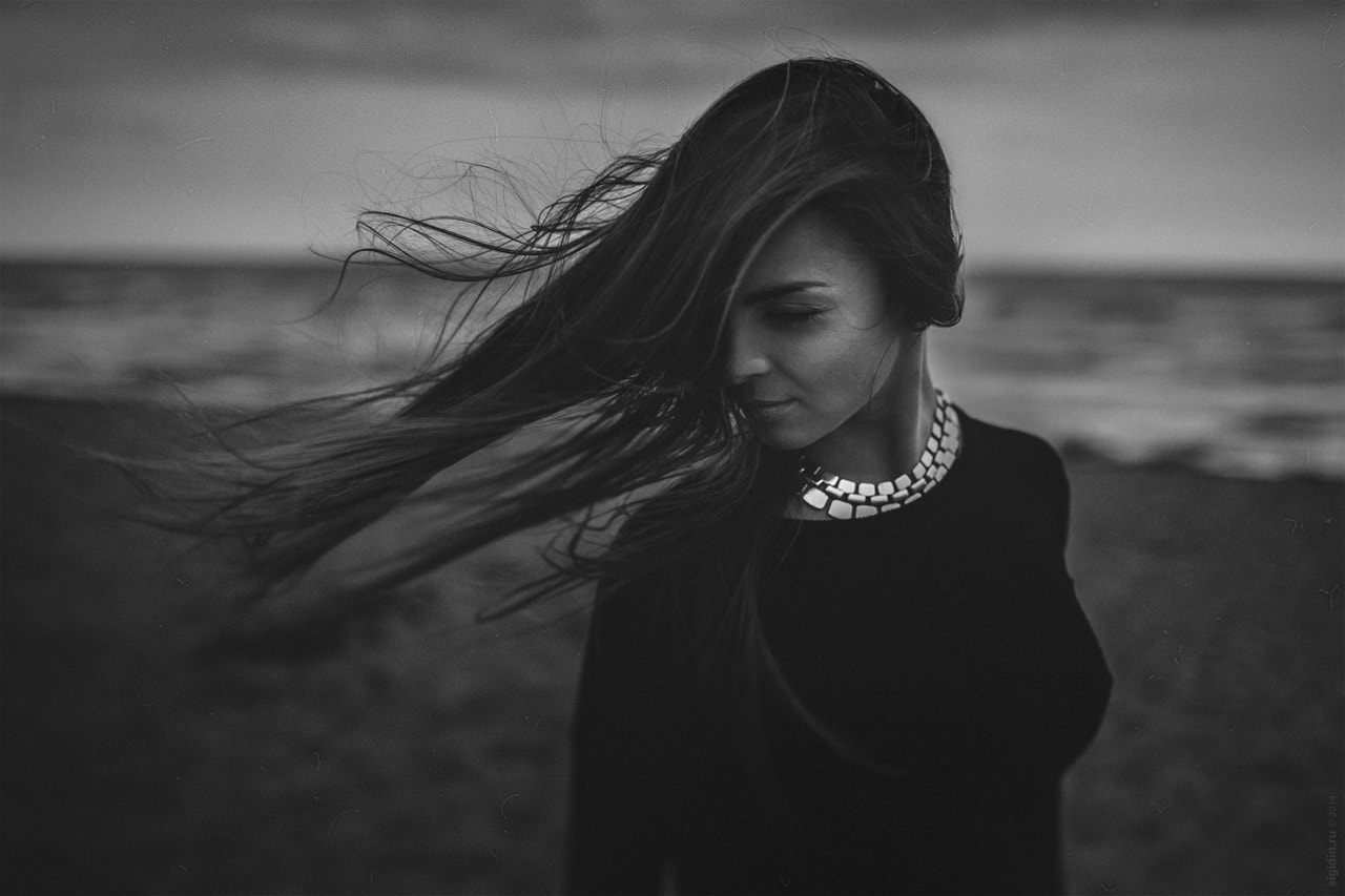 Photo Nastya by Danil Sigidin on 500px | Black and white 