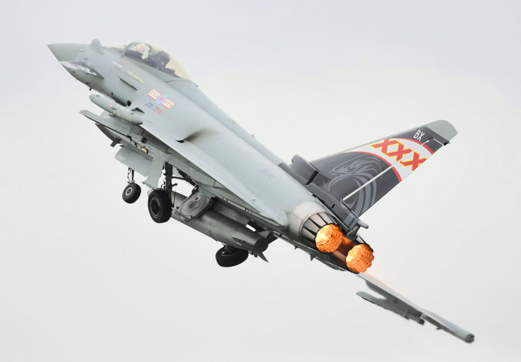 Power up, RAF Typhoon by James Lucas on 500px.com
