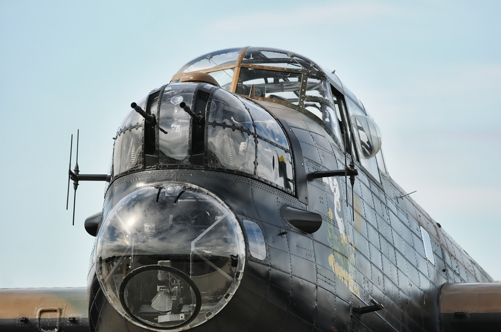 Up close with the Avro Lancaster. by James Lucas on 500px.com