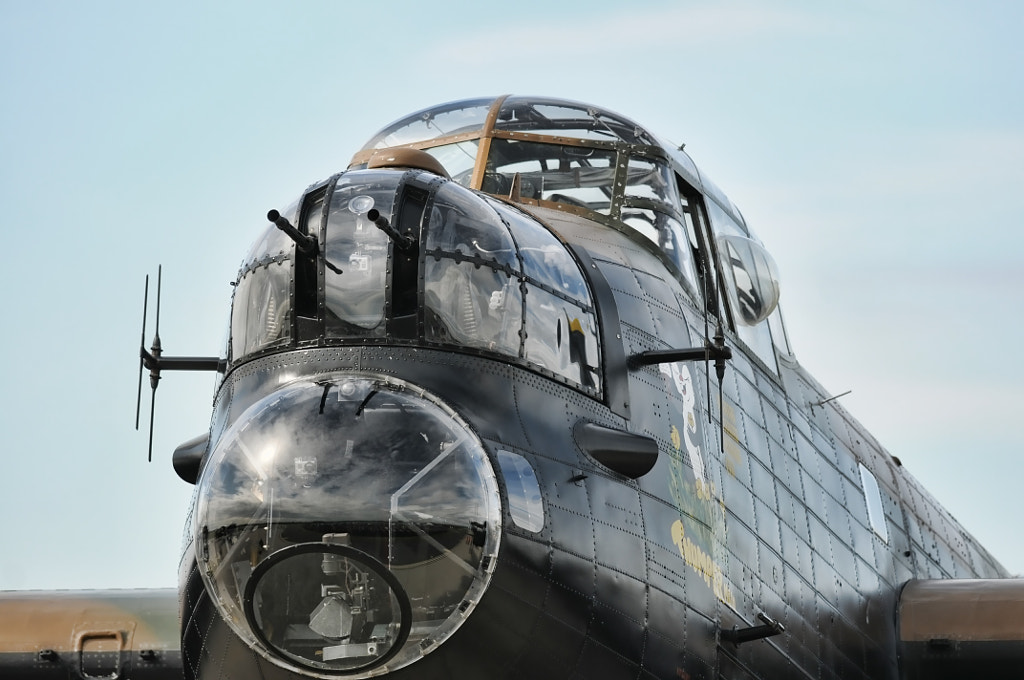 Up close with the Avro Lancaster. by James Lucas on 500px.com