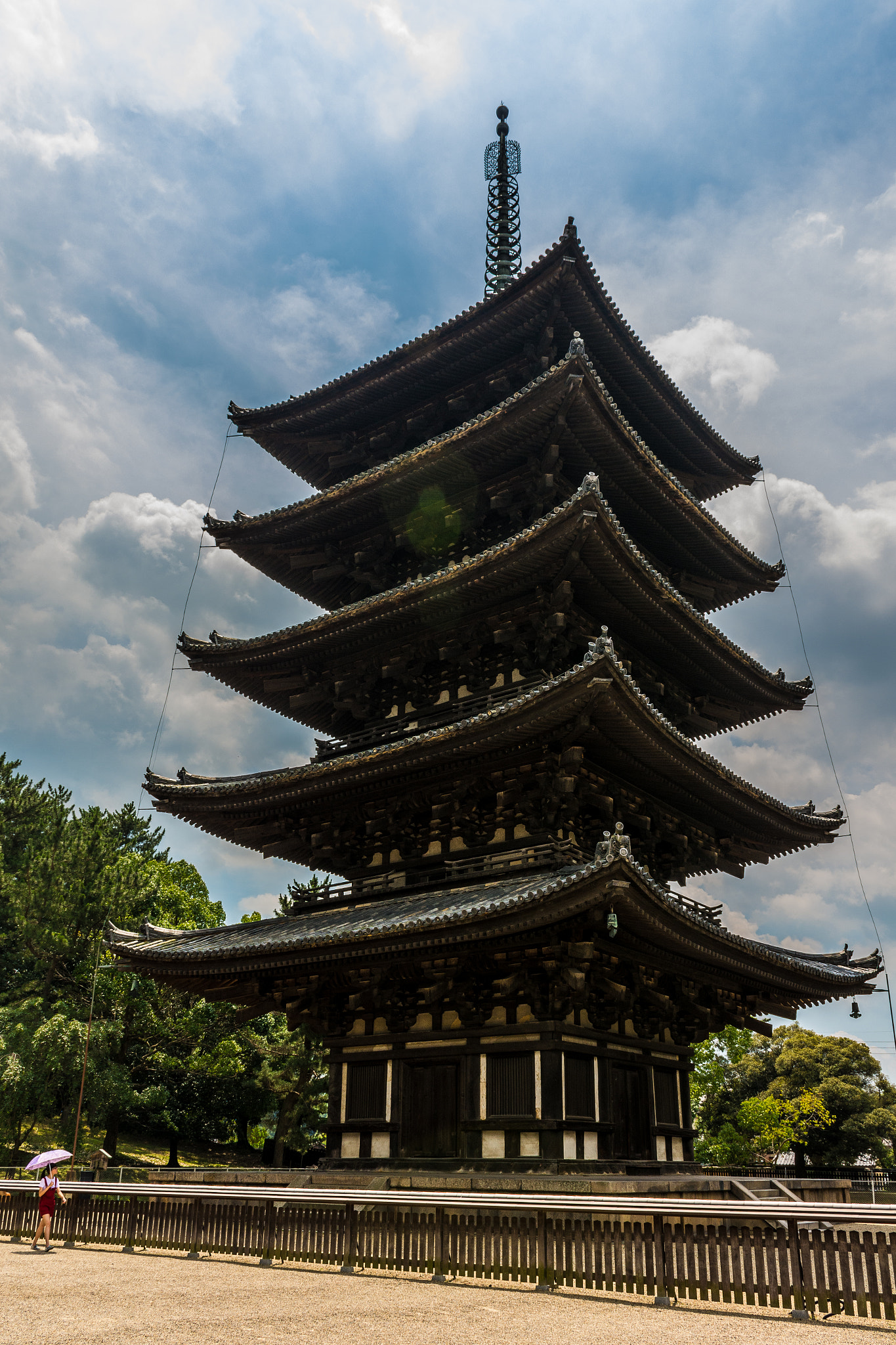 Five-story pagoda