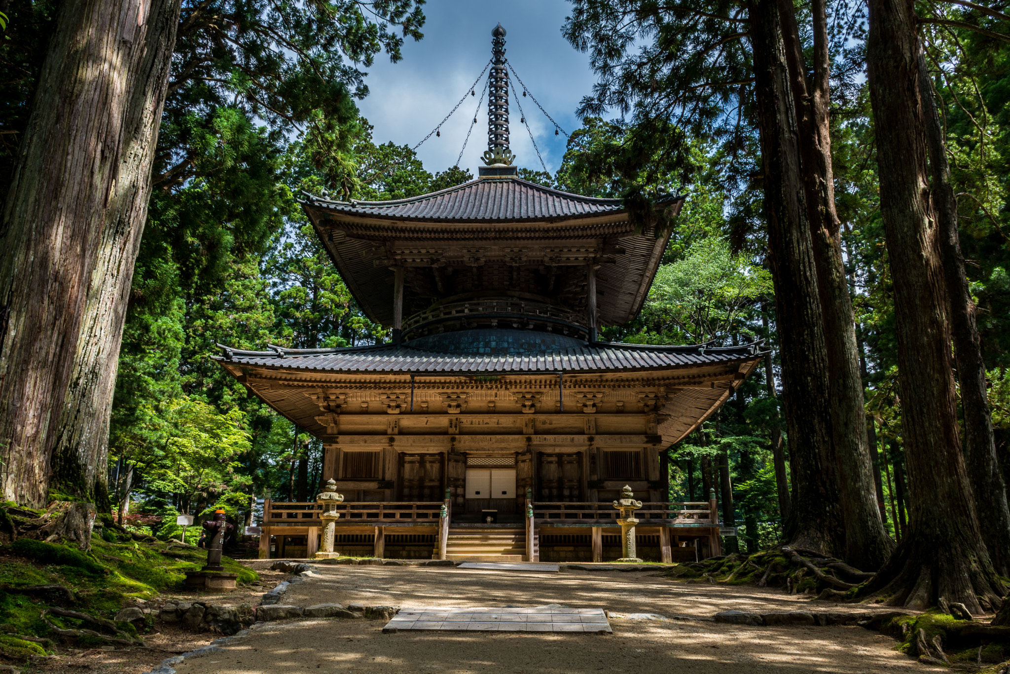 Pagoda from Garan complex