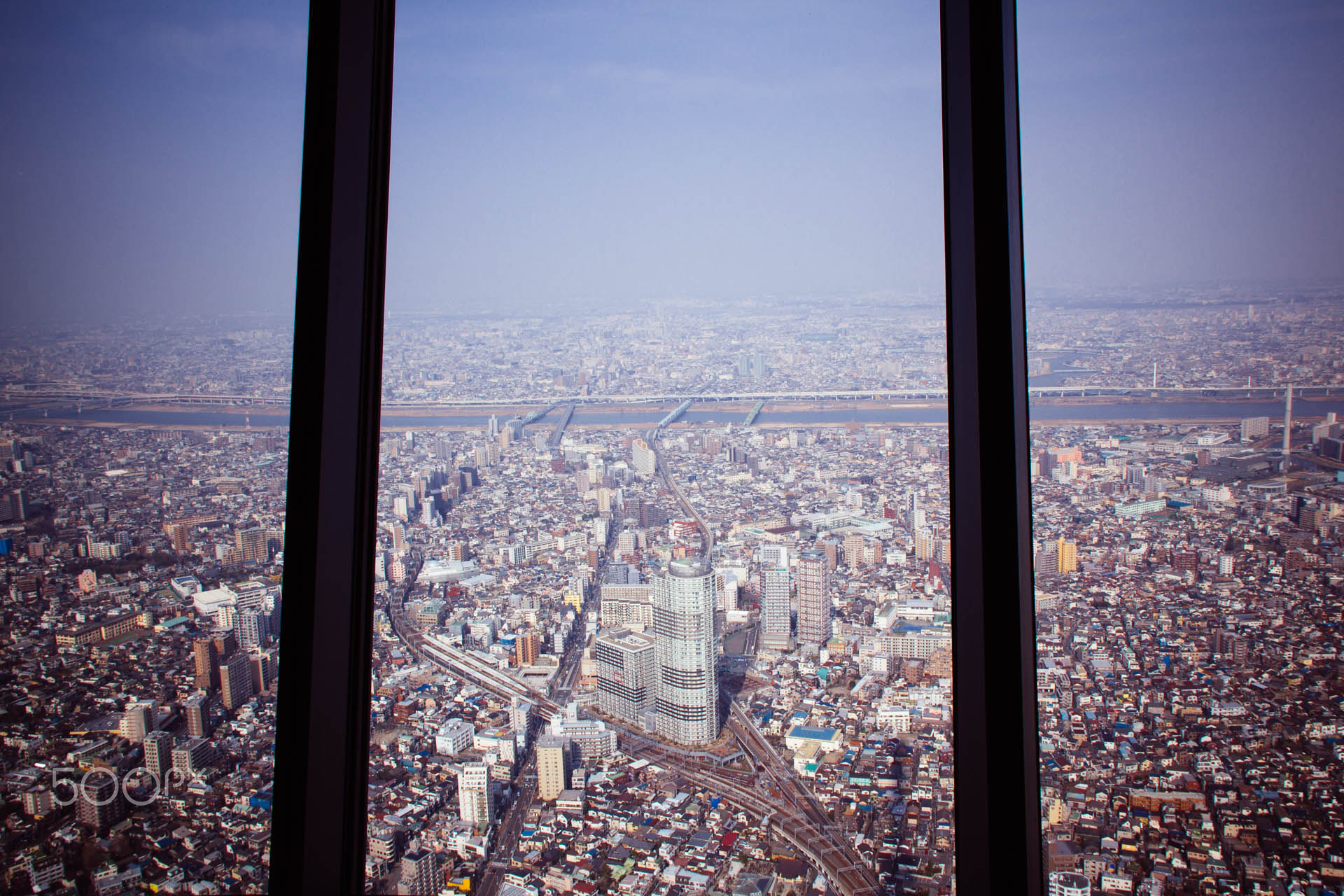 Tokyo from 350m above