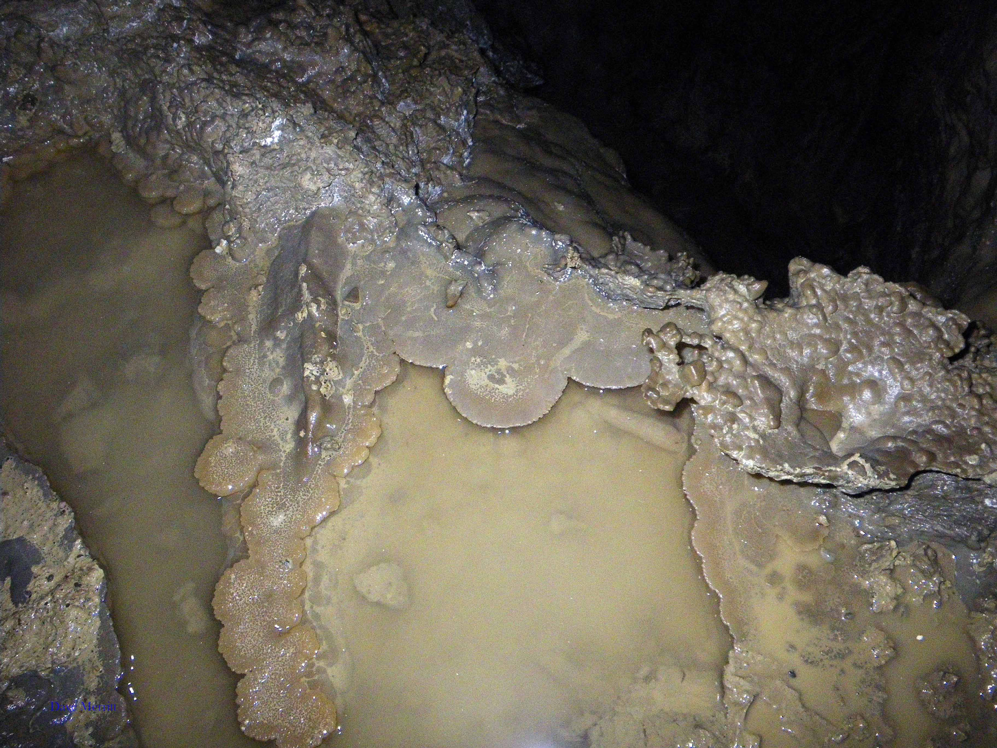 Pentax Optio W60 sample photo. Cave pool photography