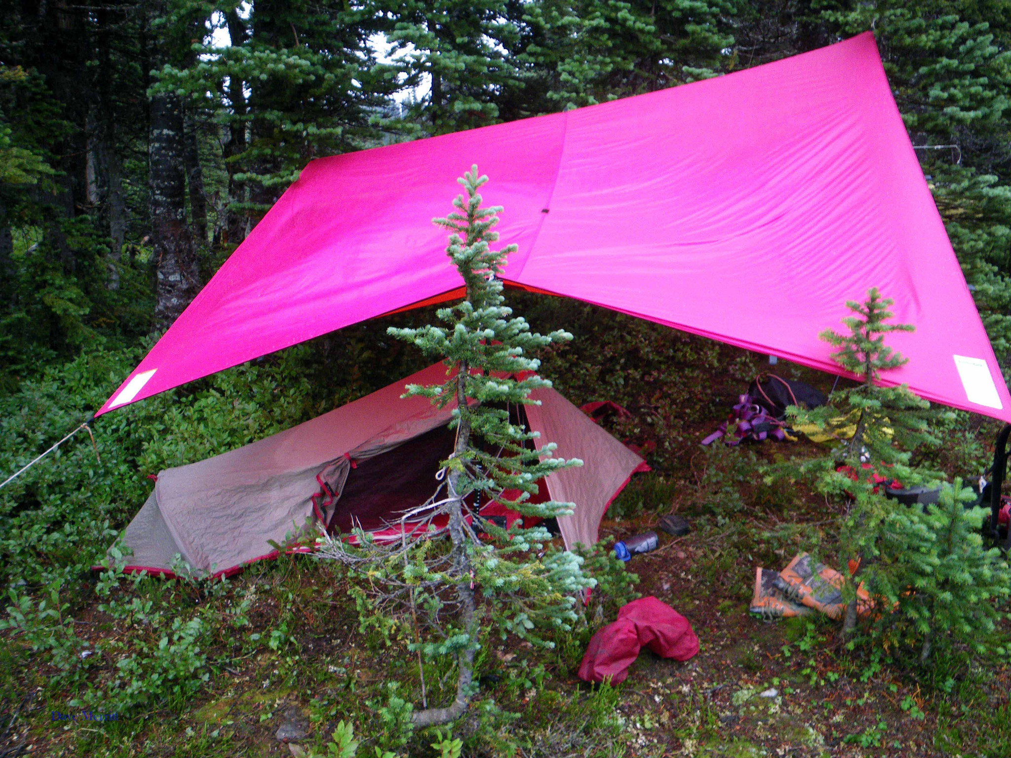 Pentax Optio W60 sample photo. Camp photography