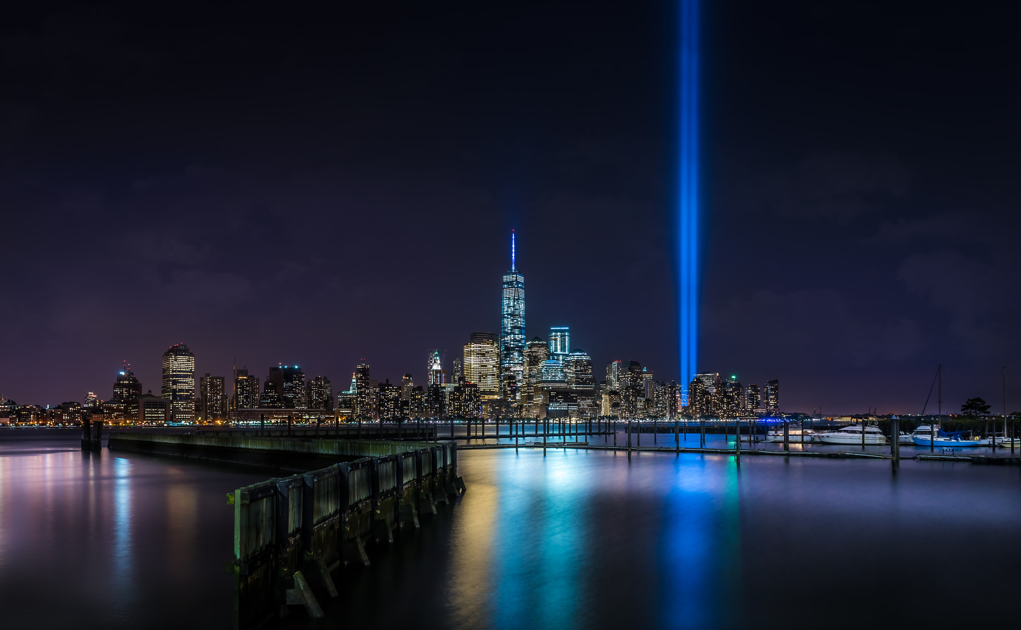 New York City Tribute in lights