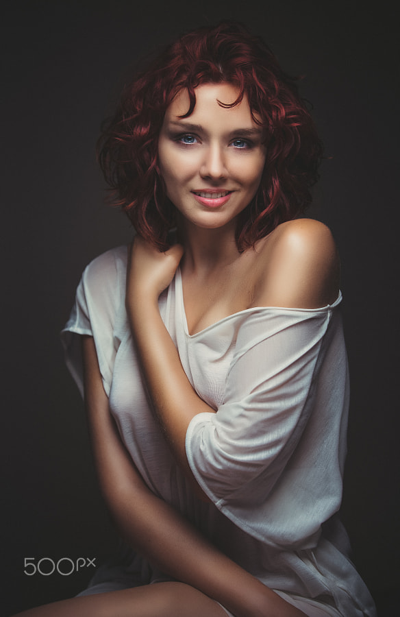 Short Red Hair Beauty By Fabrice Meuwissen 500px 