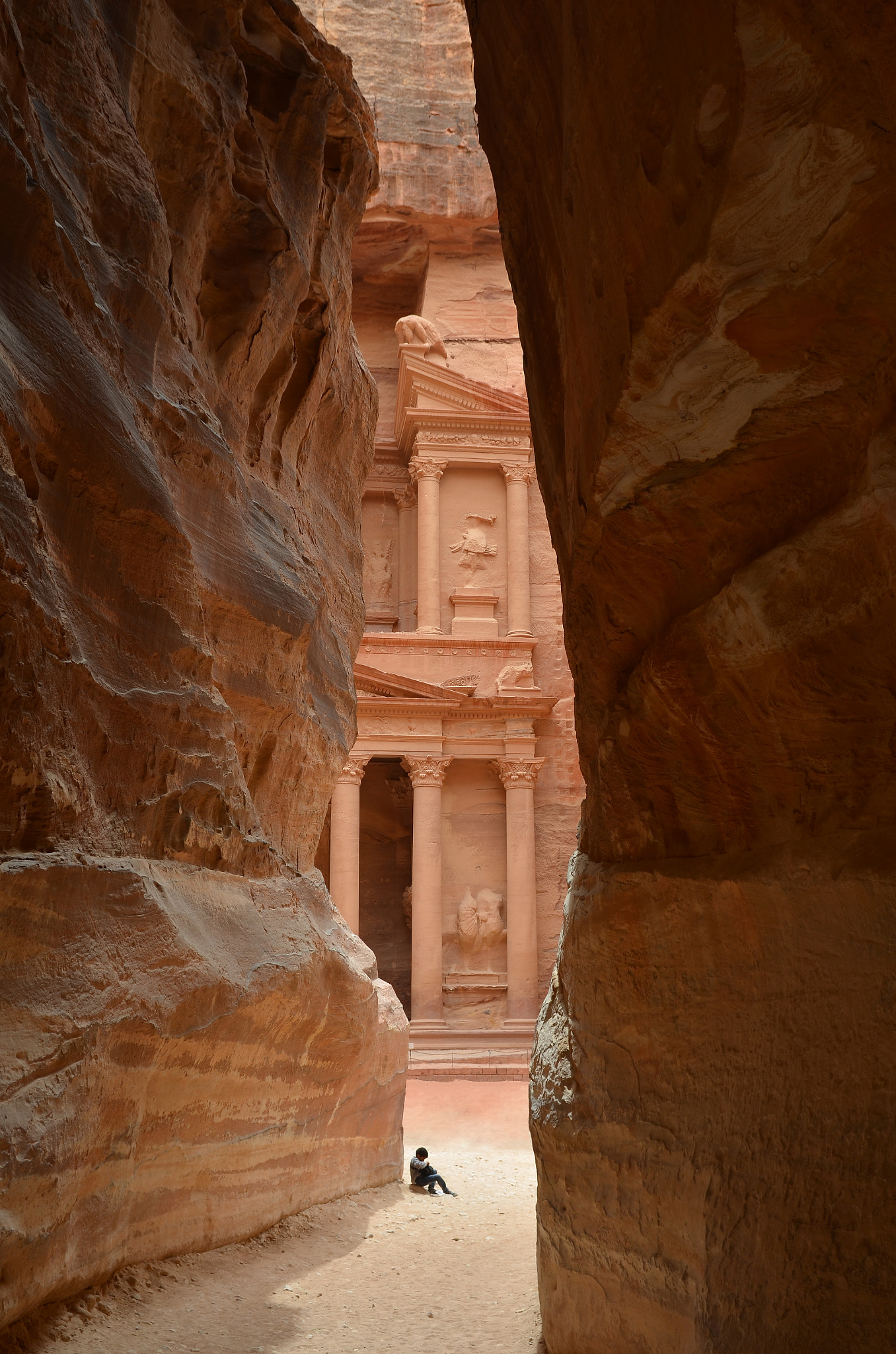 Peeking Out at Petra
