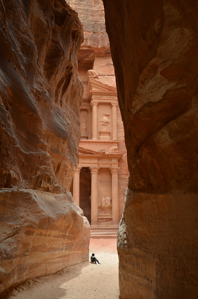Peeking Out at Petra by Mark Millan on 500px.com
