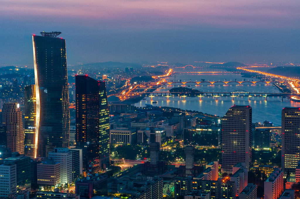 Seoul Skyline at Night by Joshua Davenport on 500px.com