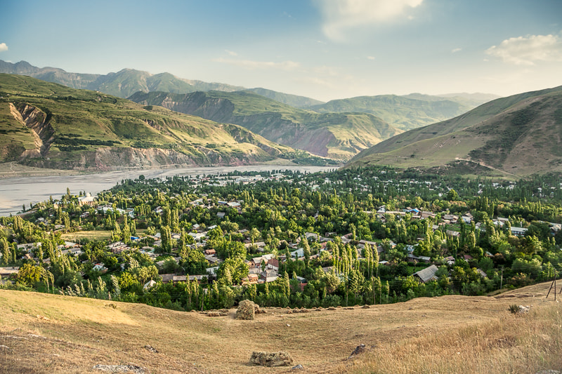 The town of Gharm in Tajikistan by Damon Lynch on 500px.com