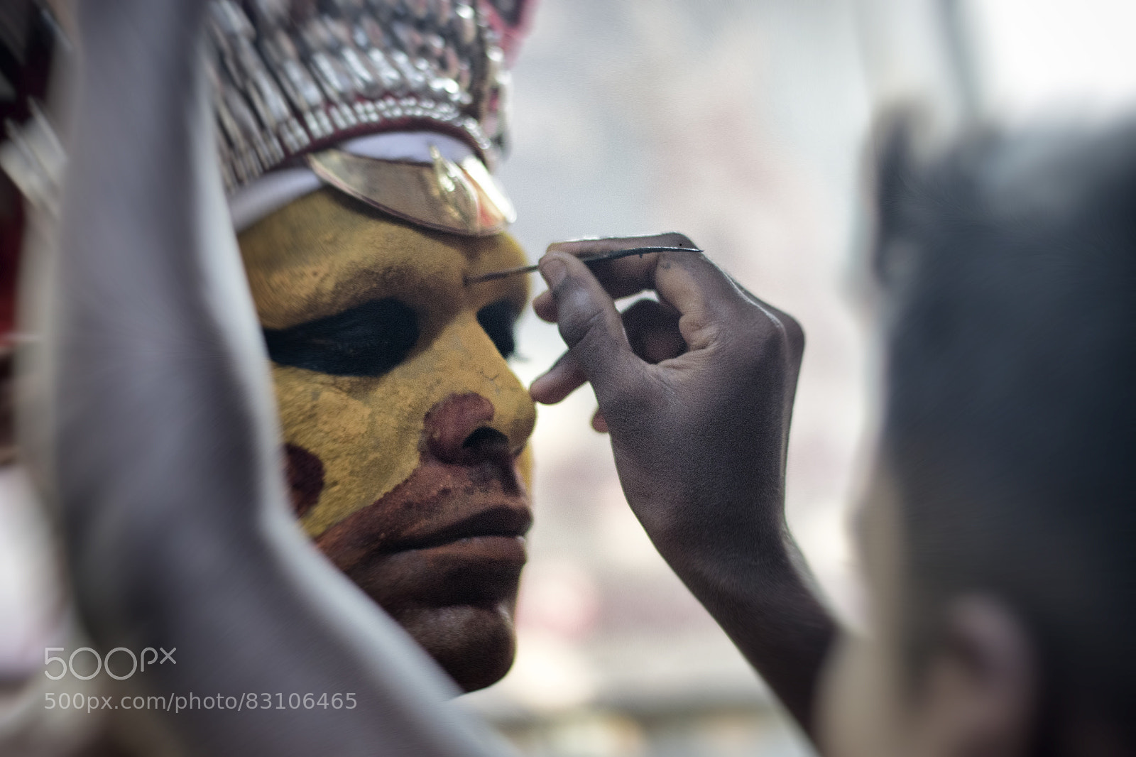 Nikon D3100 sample photo. Theyyam photography