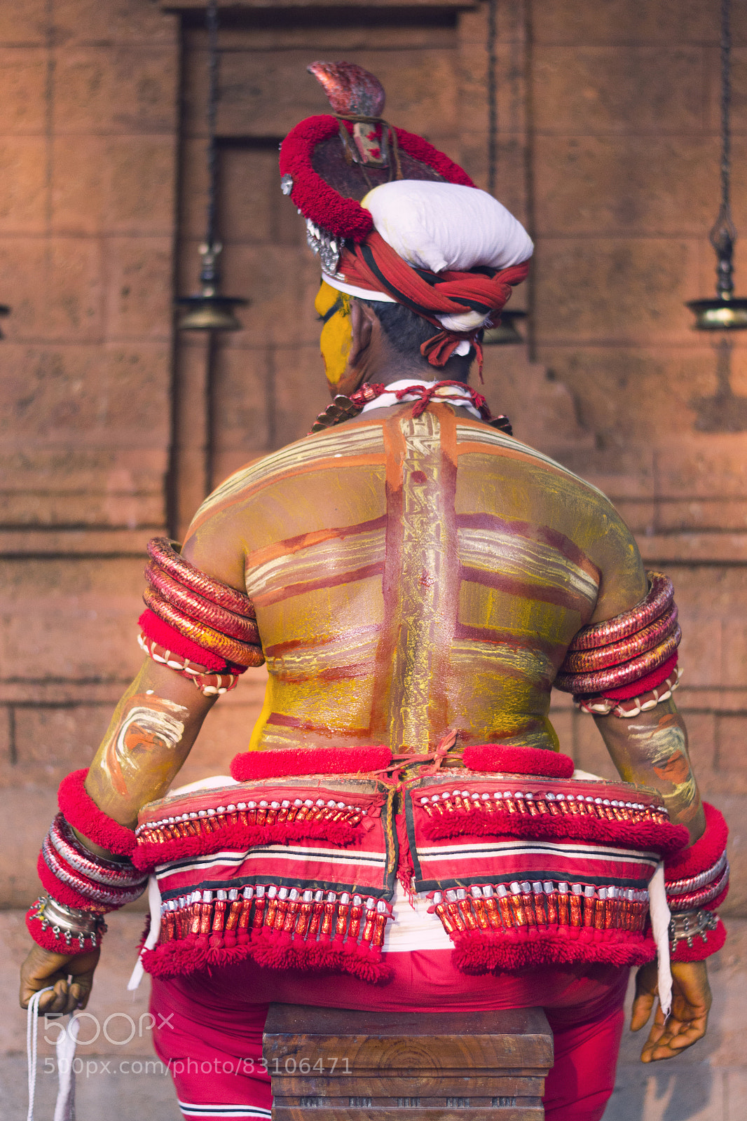 Nikon D3100 sample photo. Theyyam photography