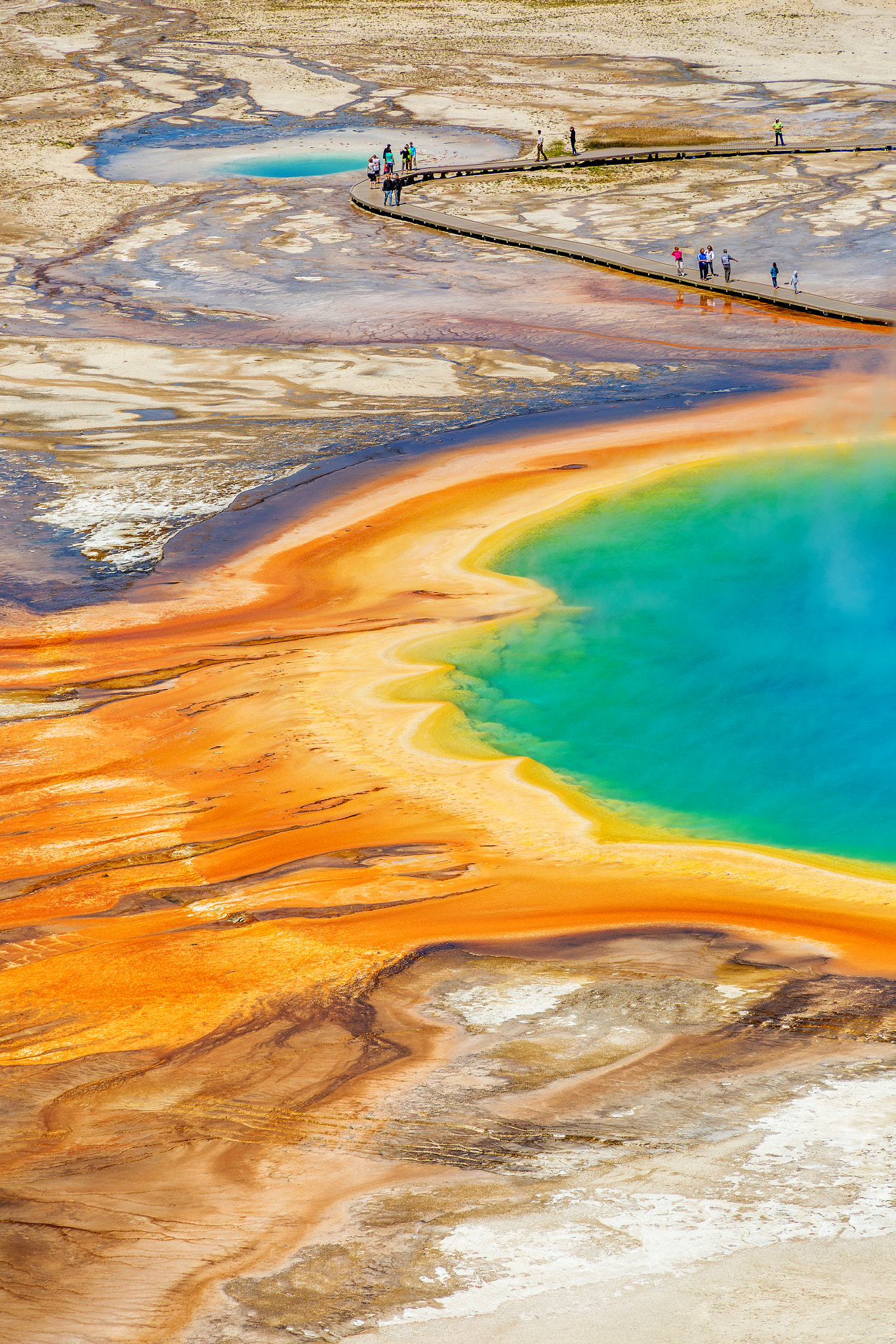 Grand Prismatic pool in Yellowstone National Park by Barna Tanko ...