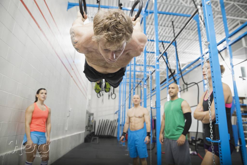 Man demonstrating Back Lever