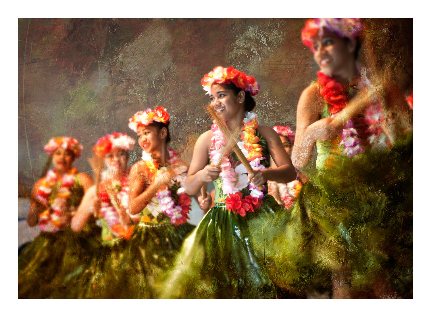 Dance performance during the Heilala festival in Tongatapu