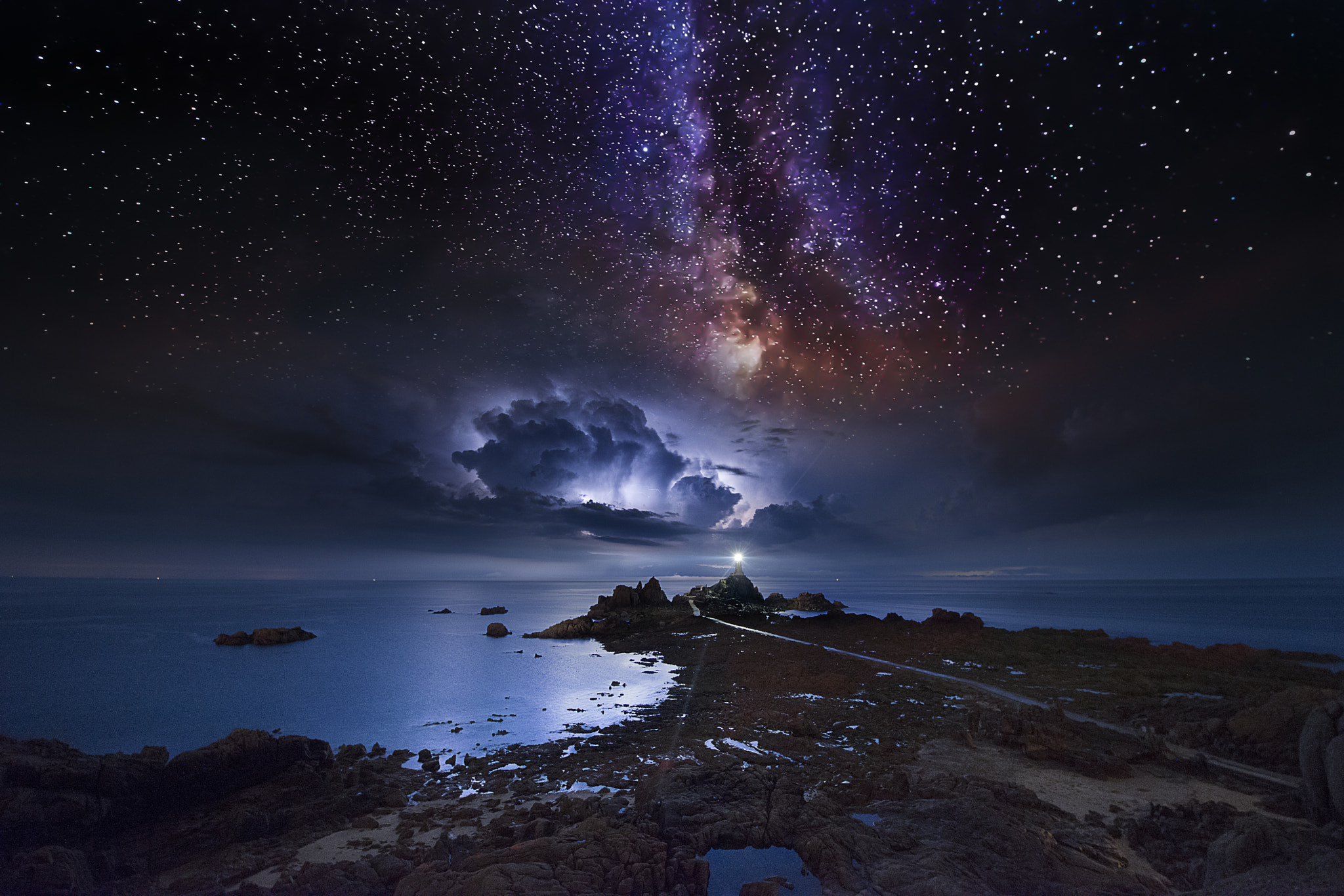 Milky Way Storm by Nick Venton - Photo 83907241 / 500px