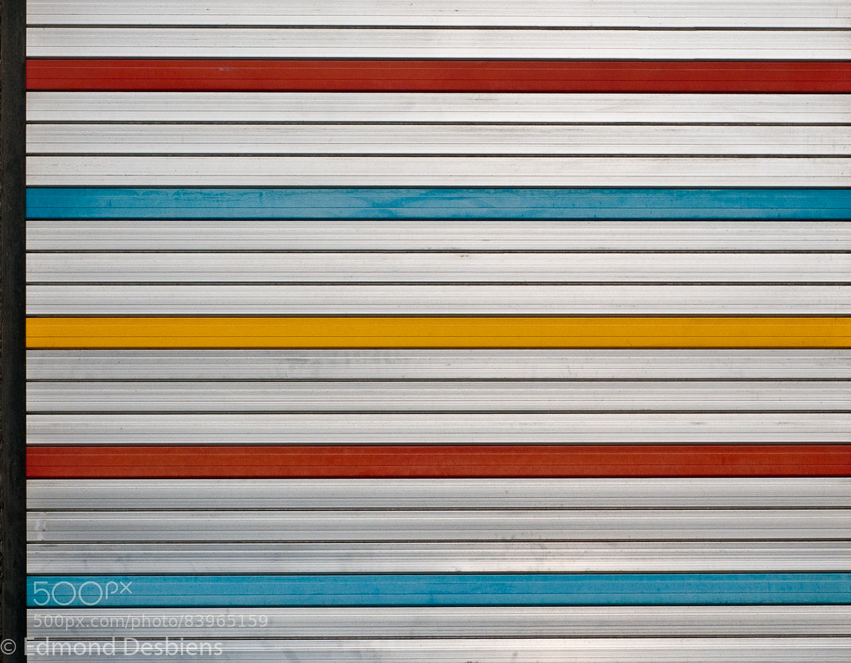 Nikon D300 sample photo. Garage door photography