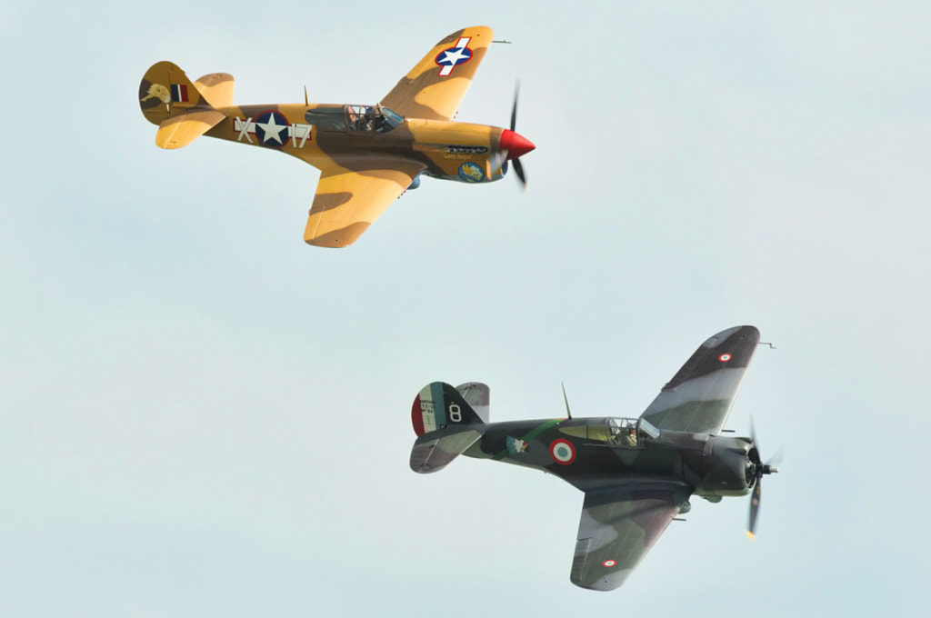 Curtiss P-40 Warhawk and Curtiss Hawk 75 by James Lucas on 500px.com