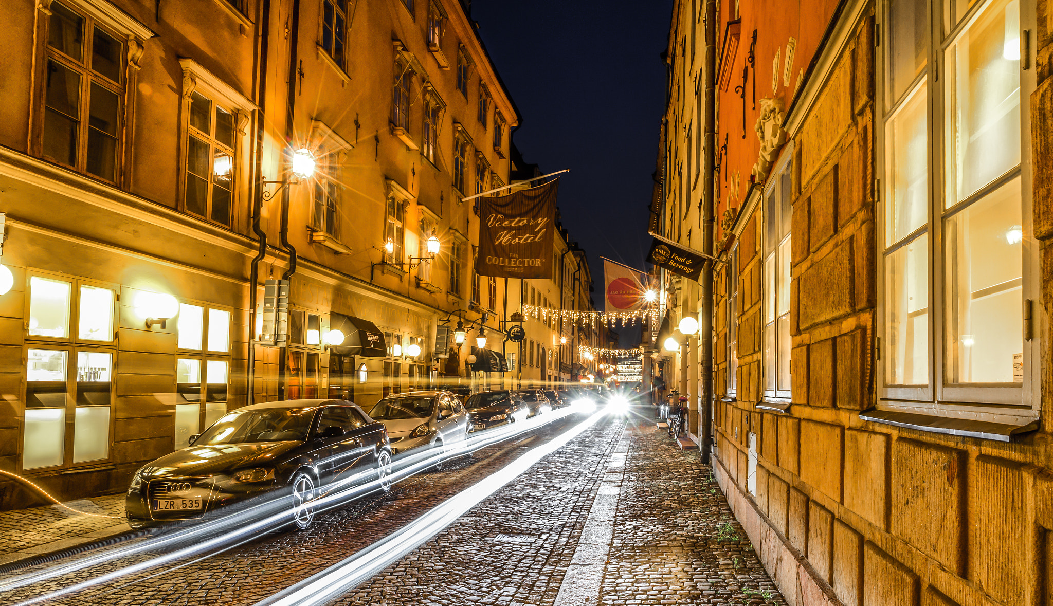 Evening streets