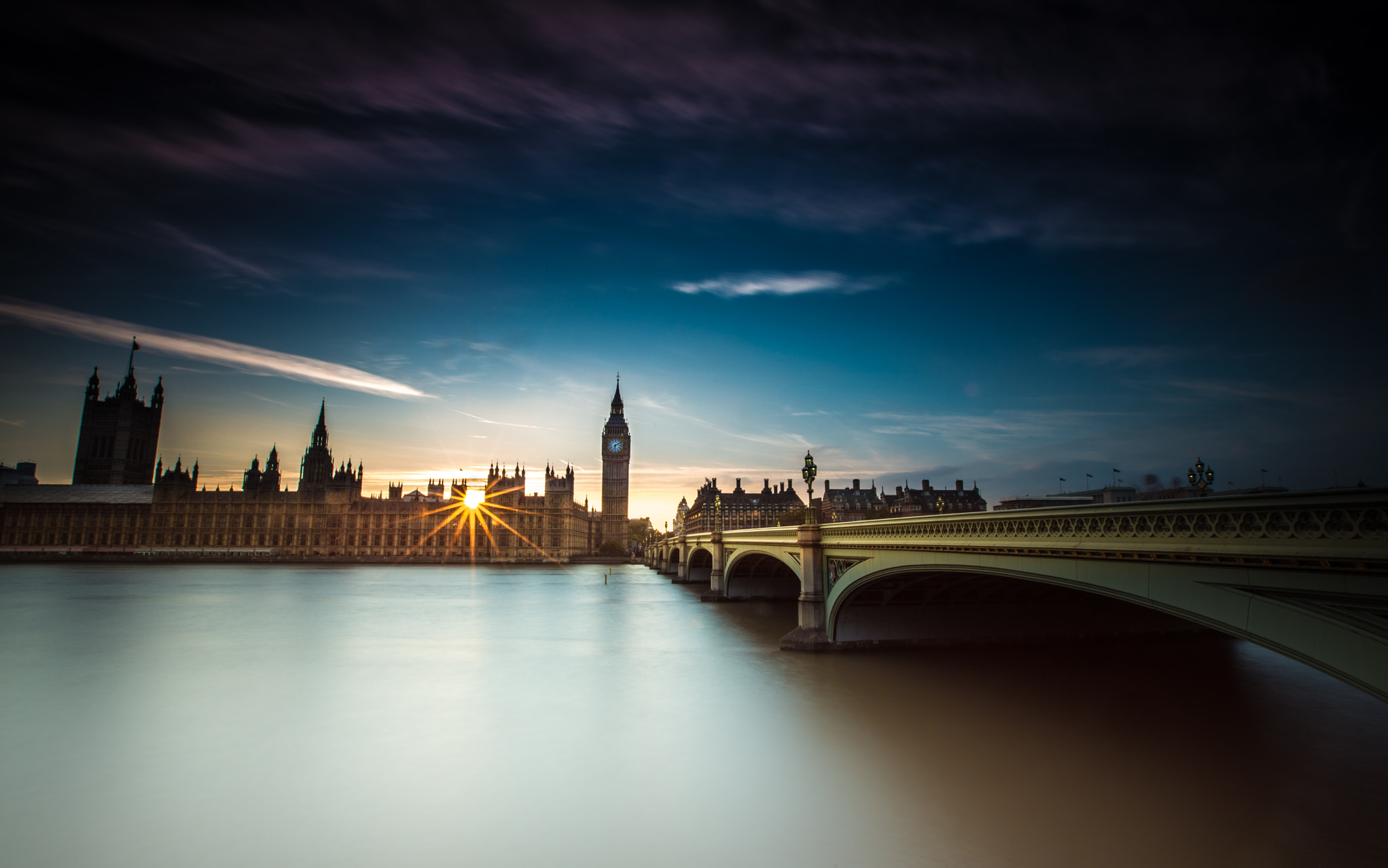 Houses of Parliament Sunset