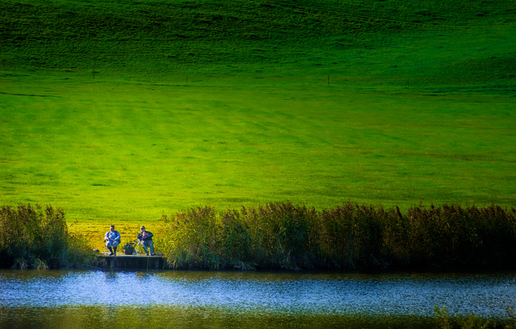 Fishing in the Green by Matthias Arnold on 500px.com
