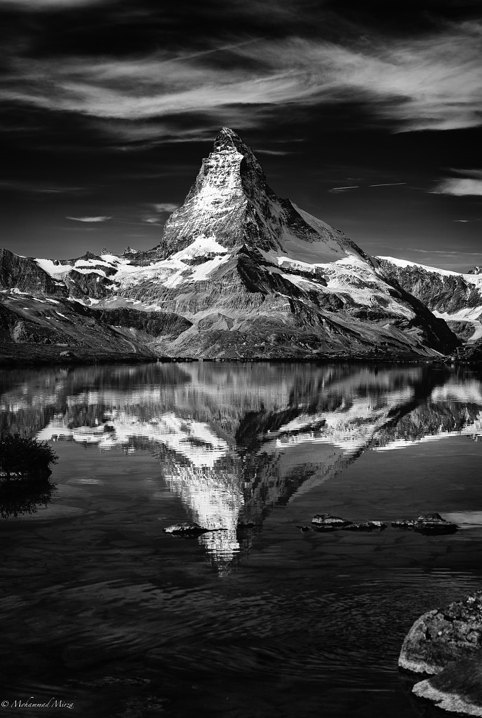 Matterhorn in B&W by Mohammad Mirza / 500px