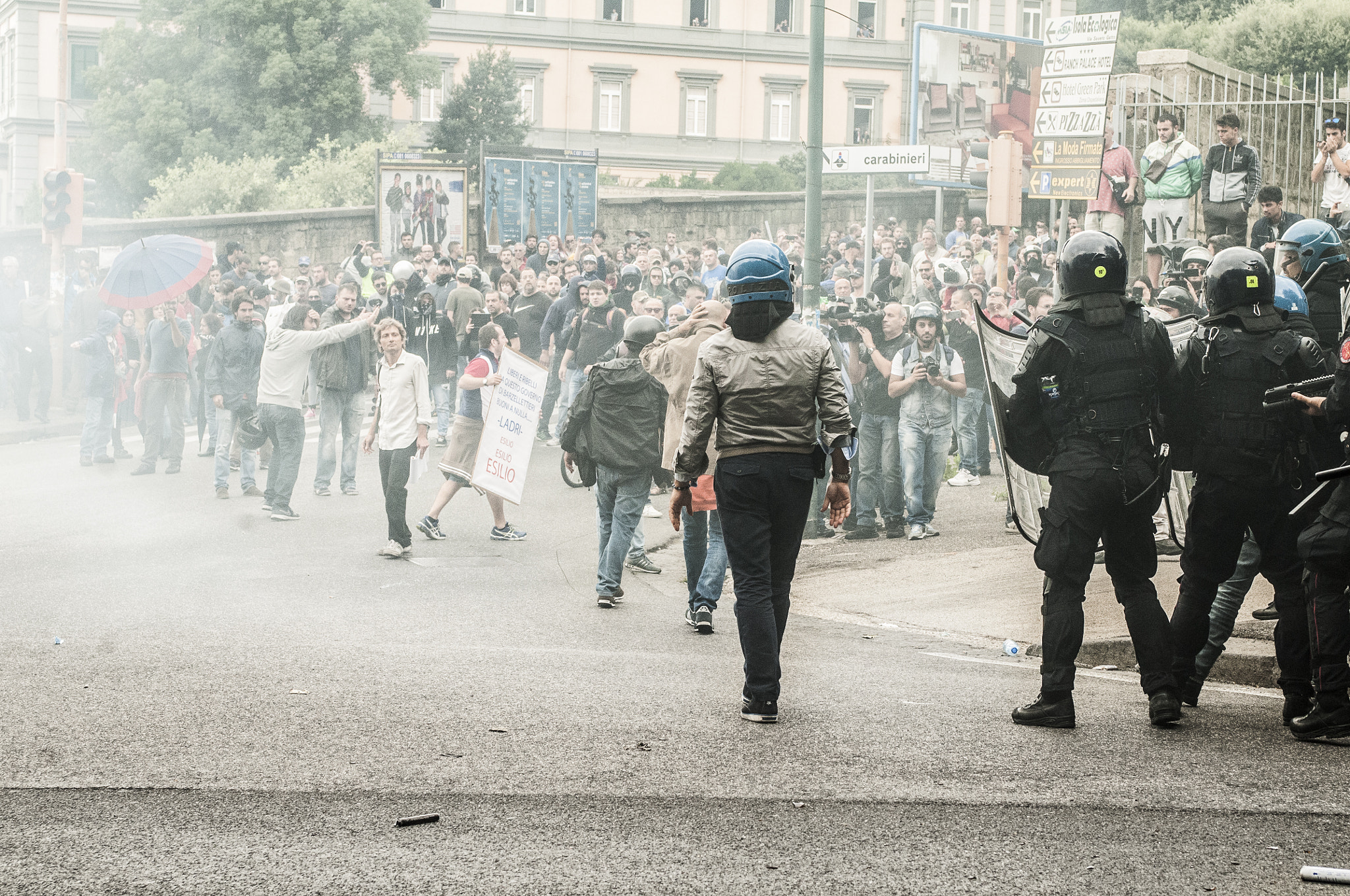 Block BCE - Napoli 2 Ottobre