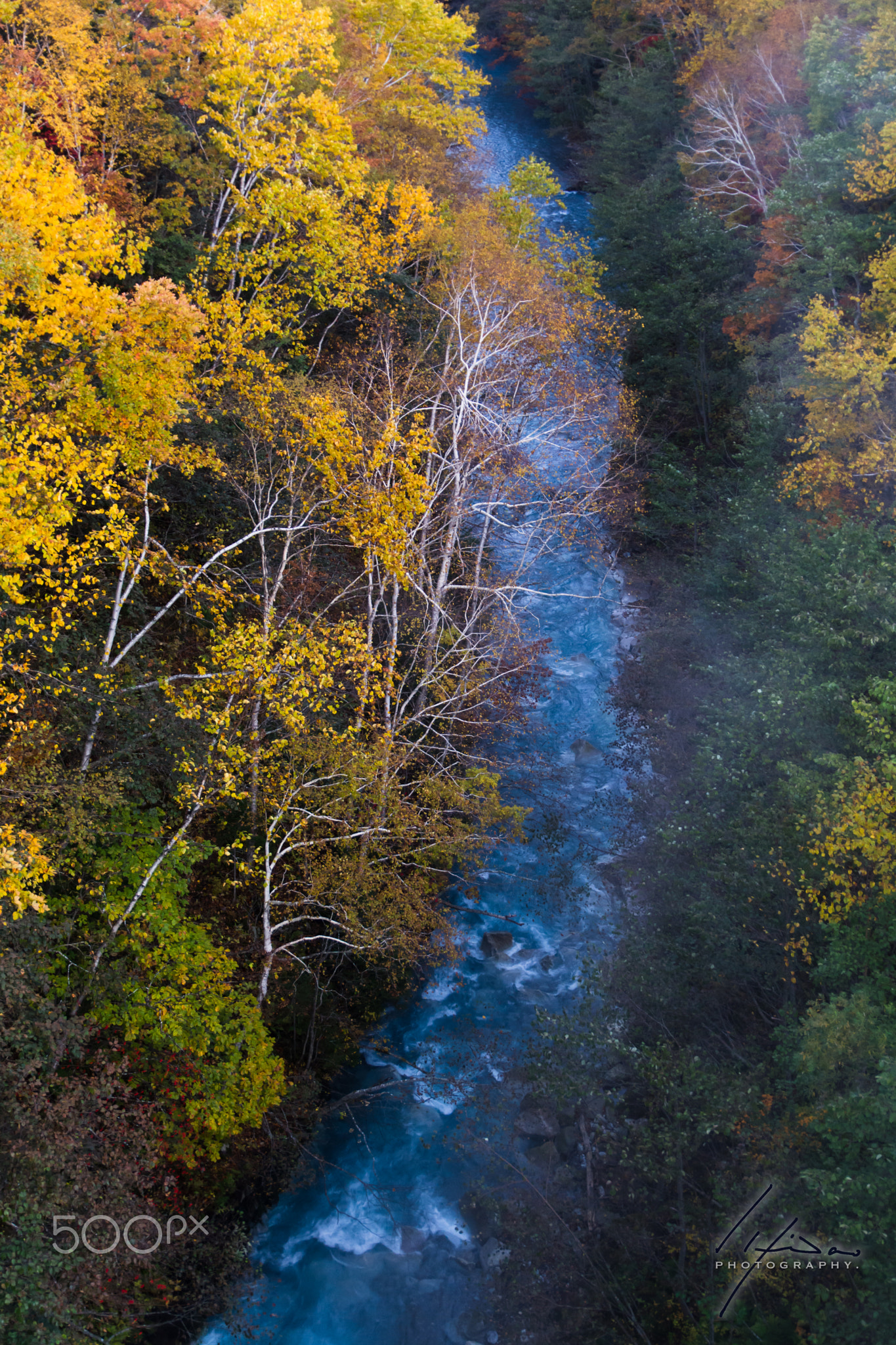 the Blue river