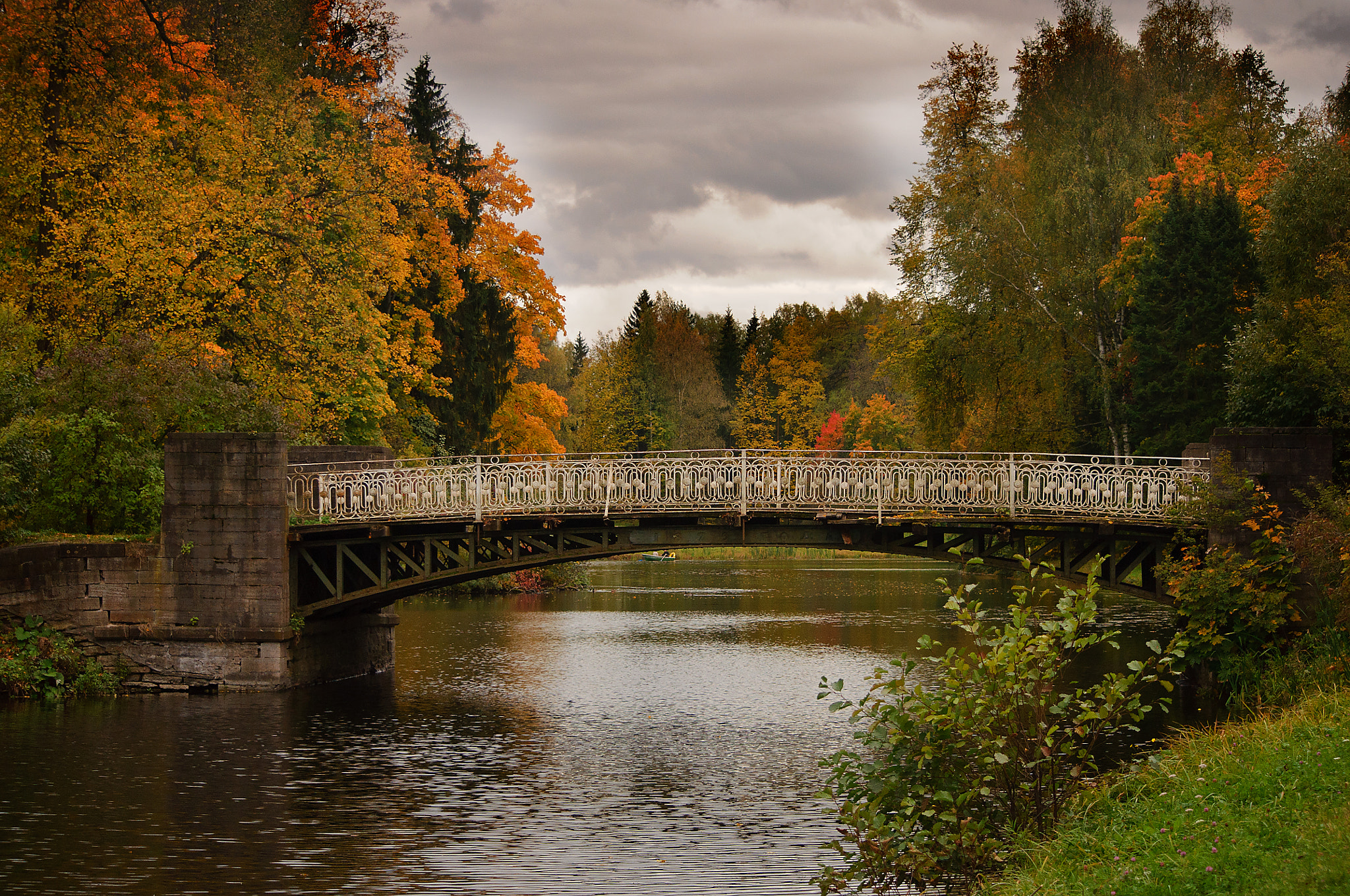 Autumn bridge