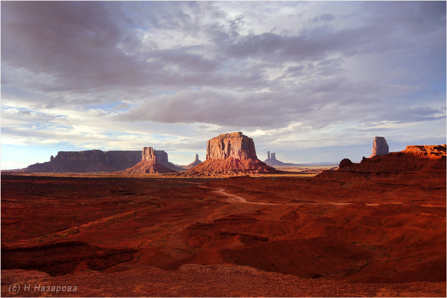 Nikon Coolpix P7800 sample photo. Monument valley at sunset photography