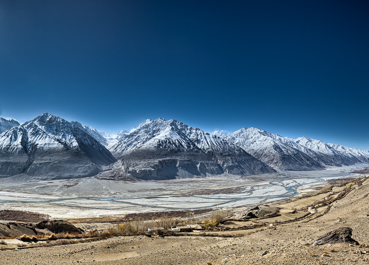 The village of Vichkut in the Wakhan Valley, Tajikistan by Damon Lynch on 500px.com