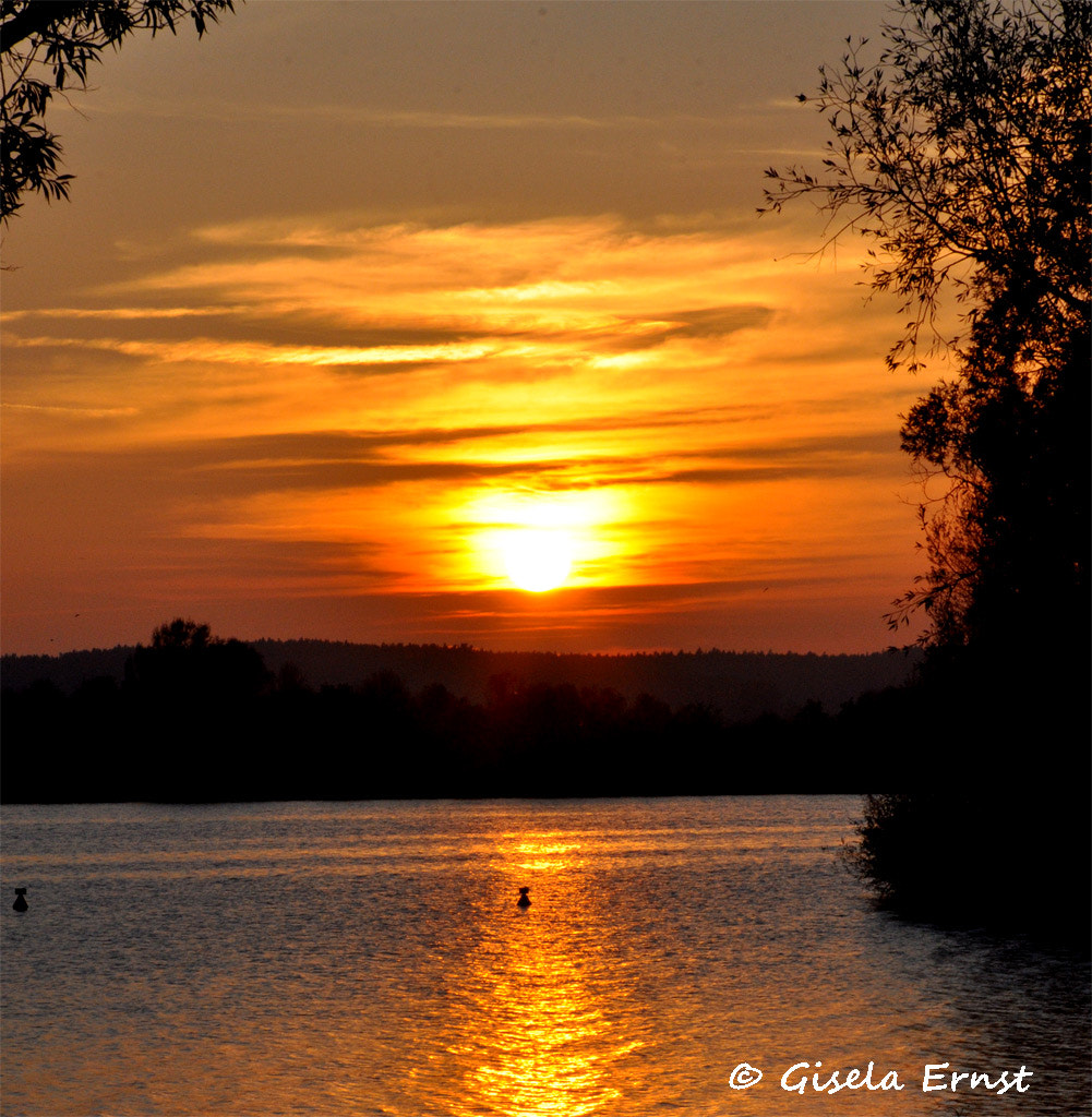 Abendrot am Altmühlsee