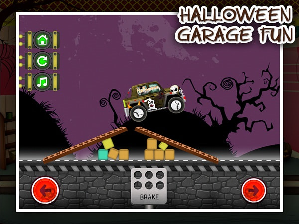 Halloween Car Garage Fun