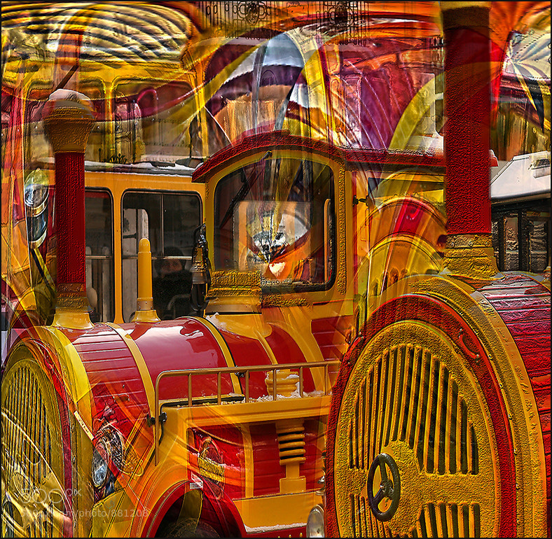 Tram by Alla Lora Simutina