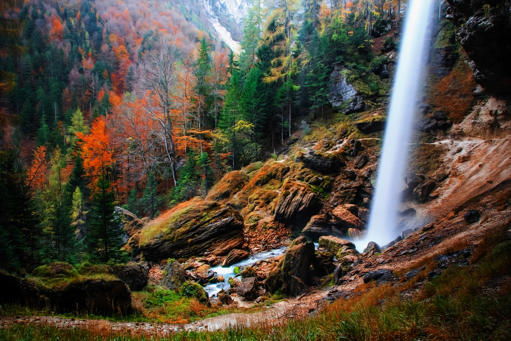 Pericnik waterfall, автор — ★Tardigrade★ на 500px.com