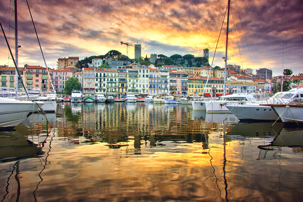 Golden Cannes by Nick Pandev on 500px.com
